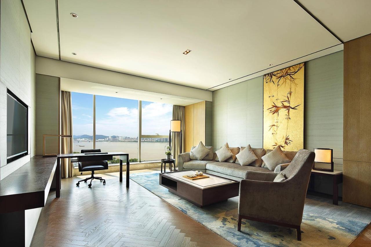 Sheraton Grand Hangzhou Binjiang Hotel Dış mekan fotoğraf