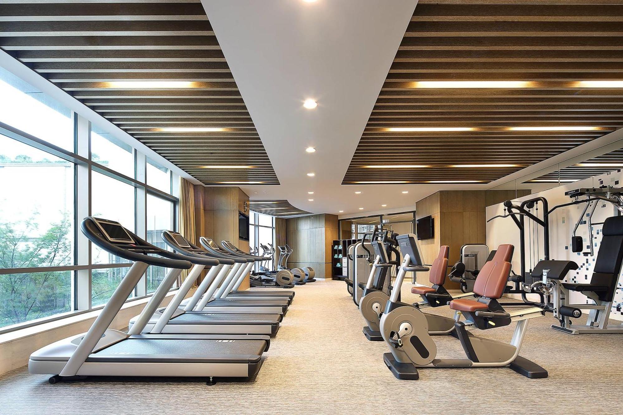 Sheraton Grand Hangzhou Binjiang Hotel Dış mekan fotoğraf