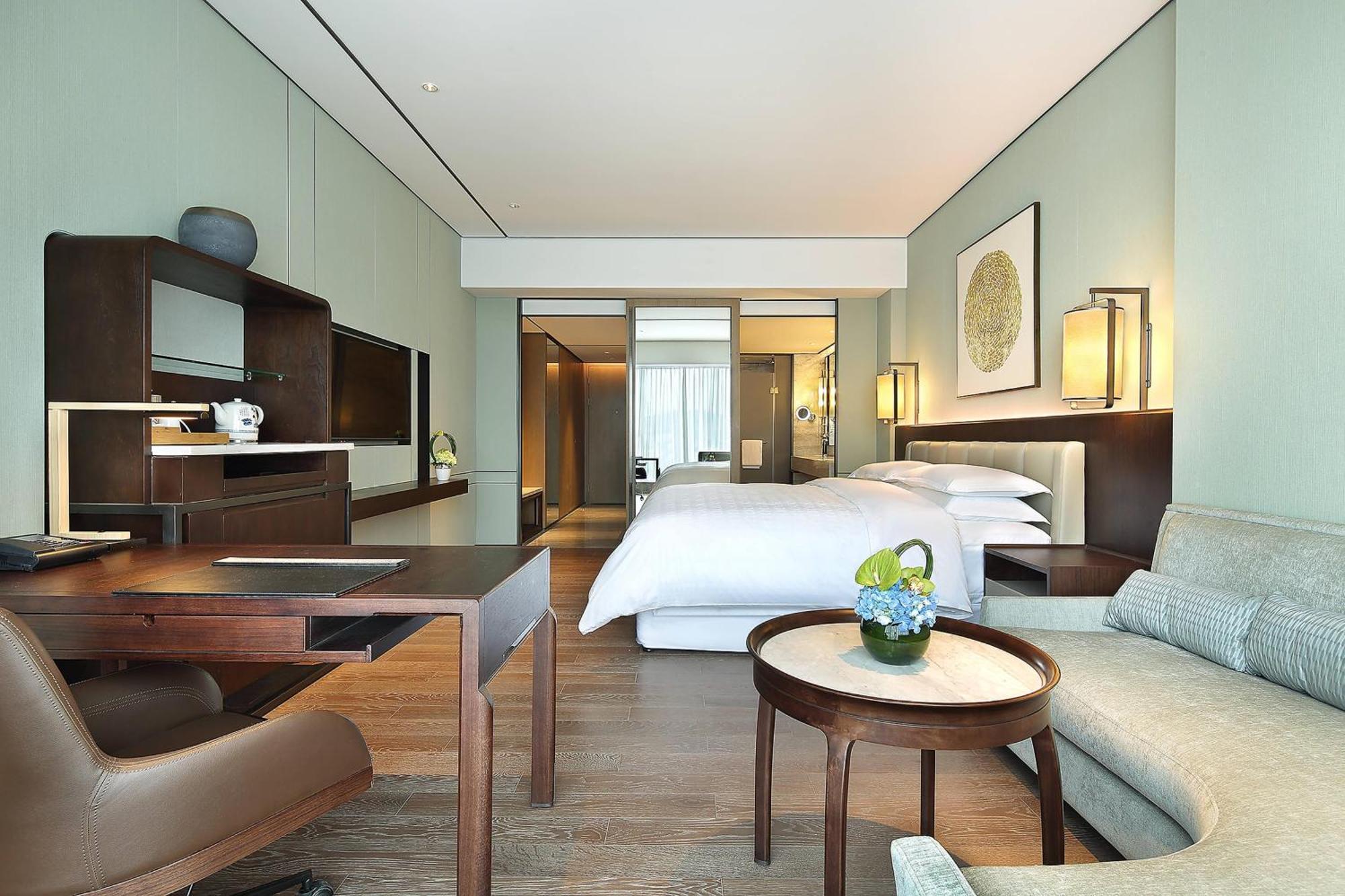 Sheraton Grand Hangzhou Binjiang Hotel Dış mekan fotoğraf