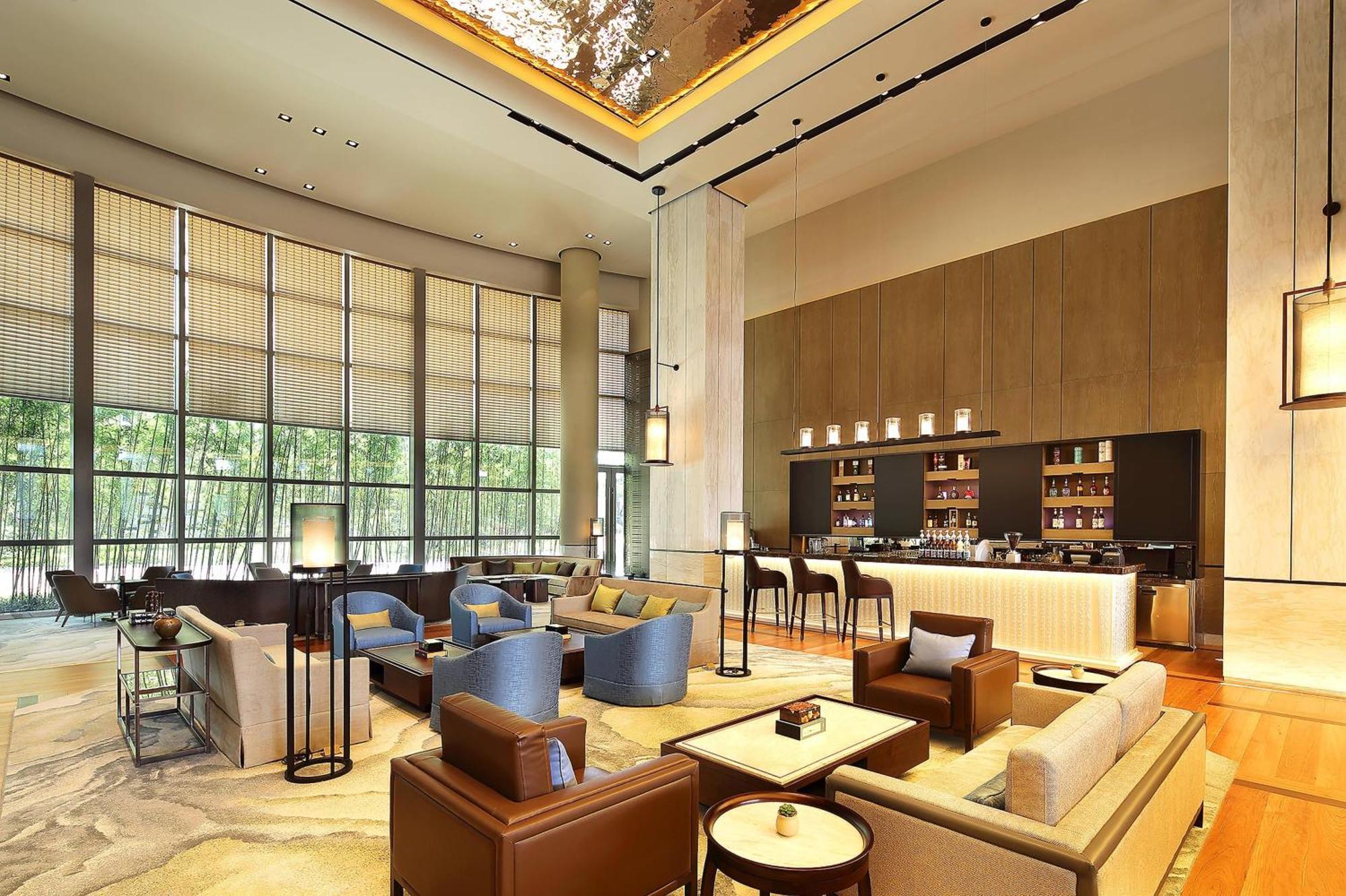 Sheraton Grand Hangzhou Binjiang Hotel Dış mekan fotoğraf