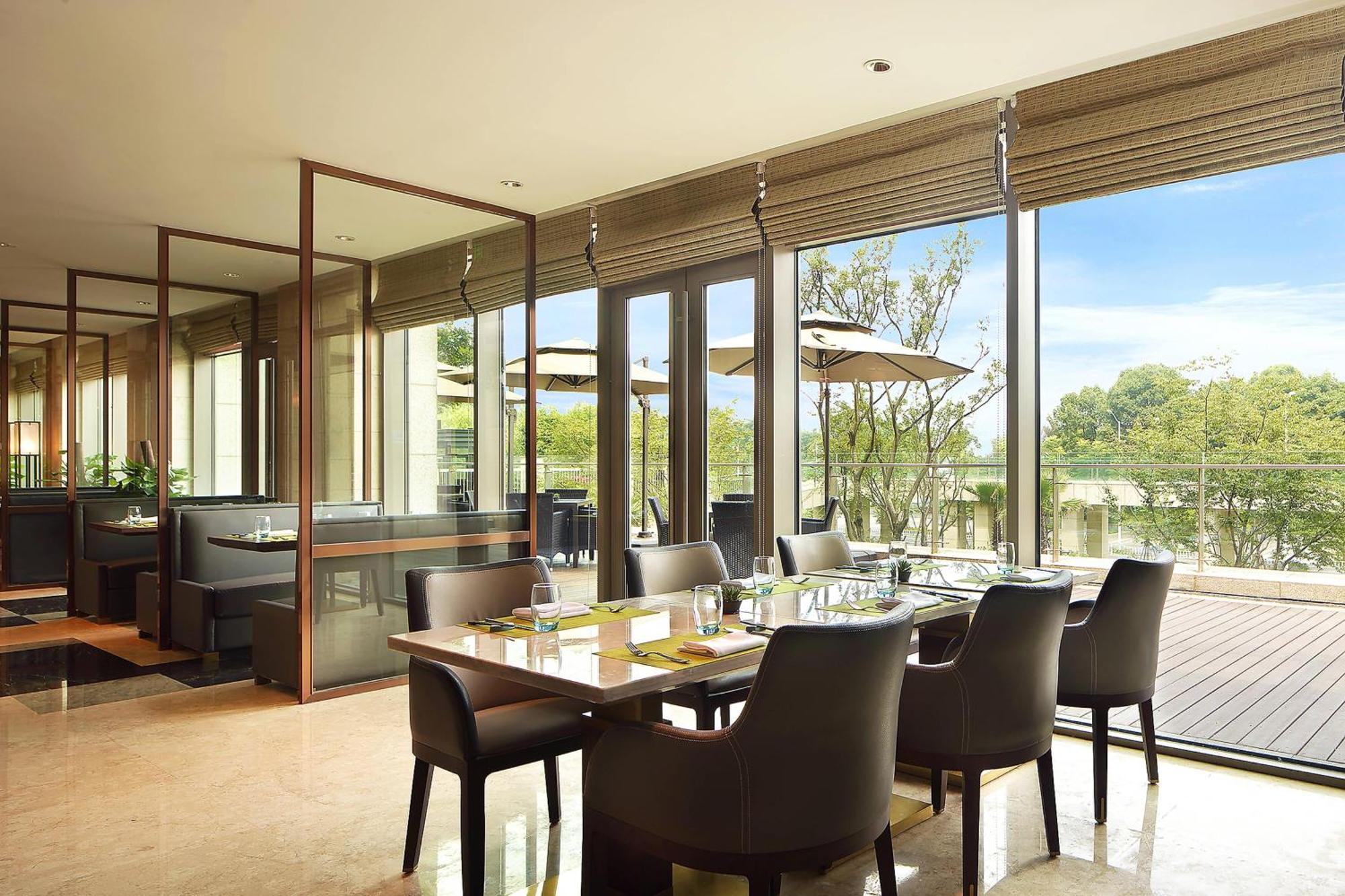 Sheraton Grand Hangzhou Binjiang Hotel Dış mekan fotoğraf