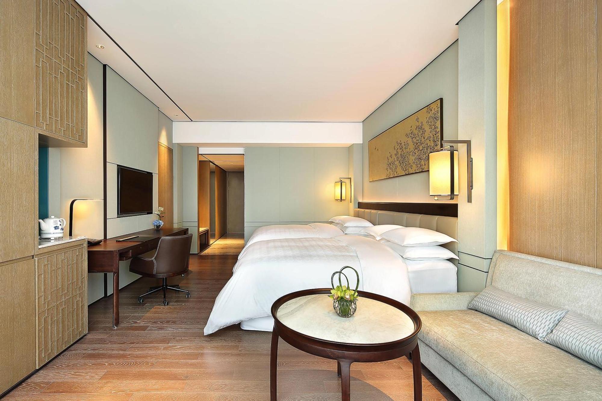 Sheraton Grand Hangzhou Binjiang Hotel Dış mekan fotoğraf