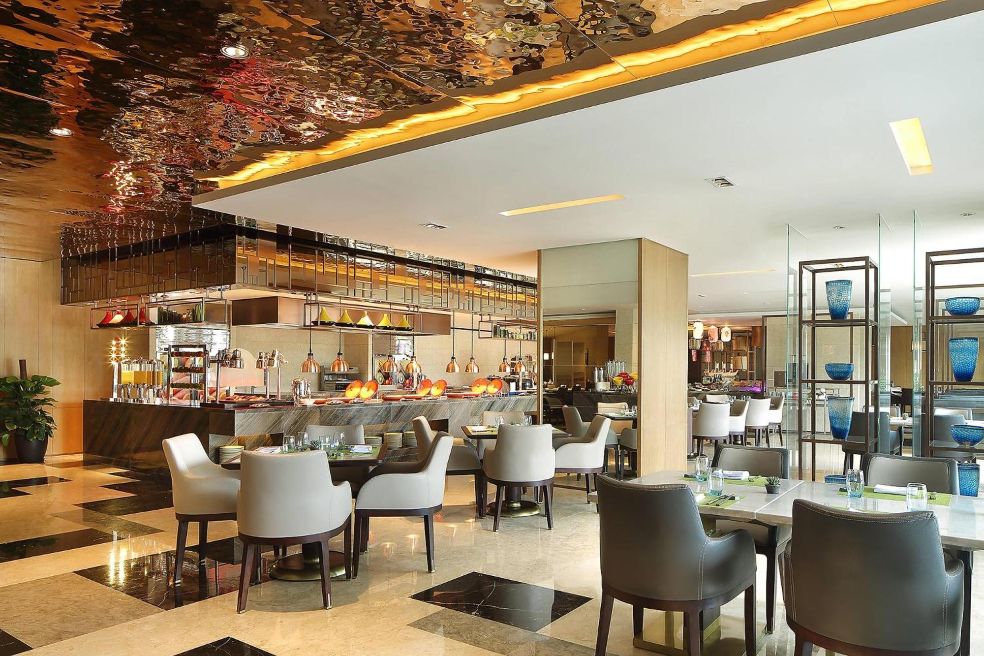 Sheraton Grand Hangzhou Binjiang Hotel Dış mekan fotoğraf