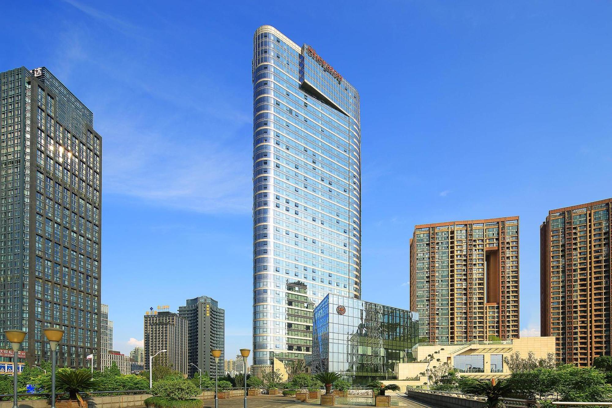 Sheraton Grand Hangzhou Binjiang Hotel Dış mekan fotoğraf