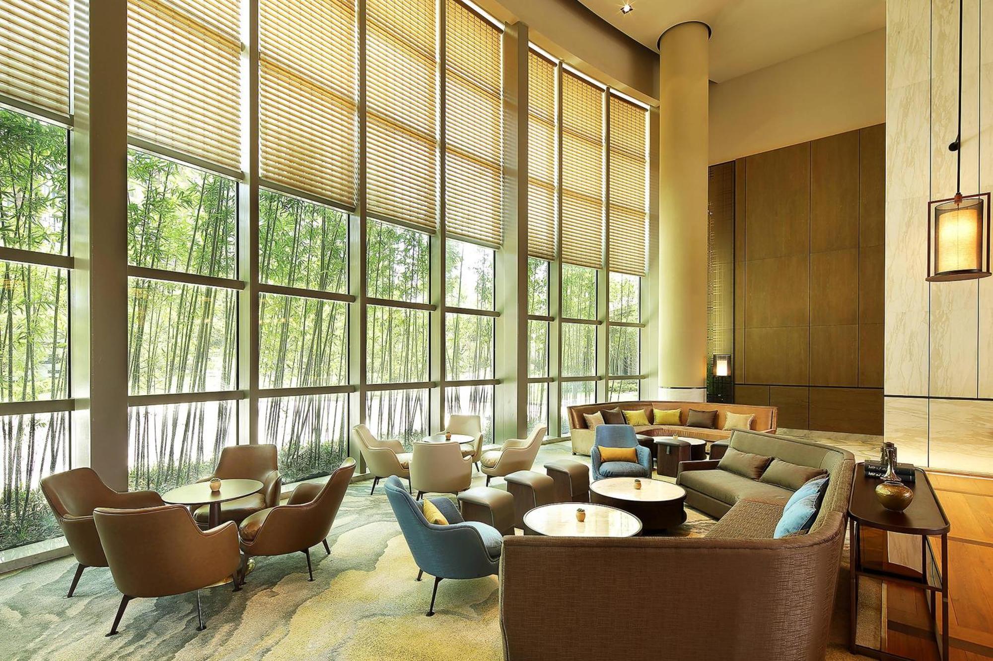 Sheraton Grand Hangzhou Binjiang Hotel Dış mekan fotoğraf