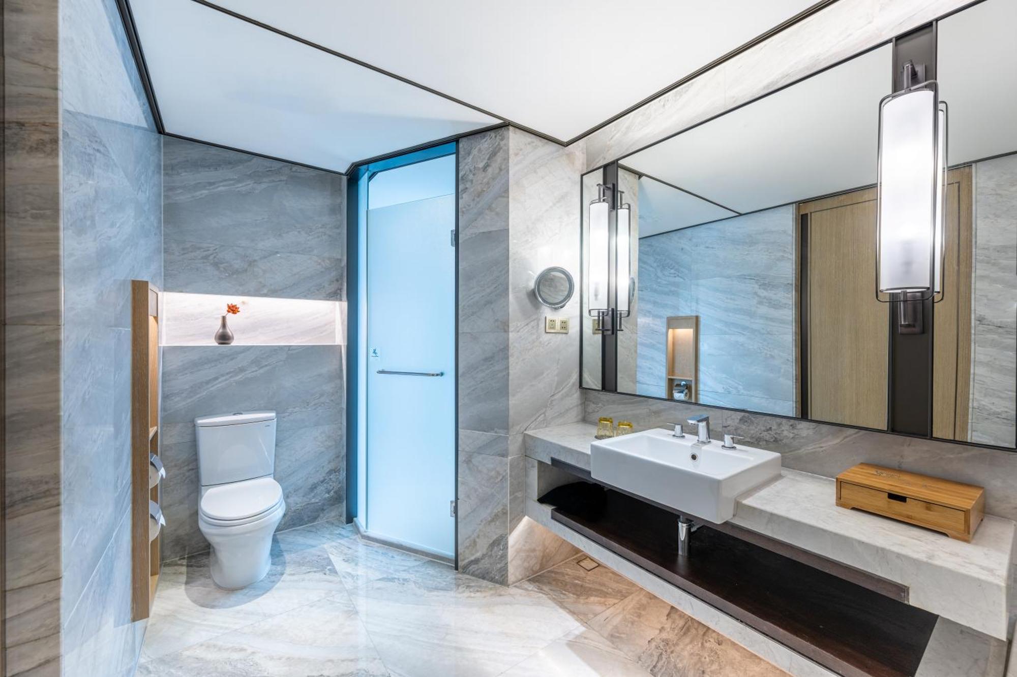 Sheraton Grand Hangzhou Binjiang Hotel Dış mekan fotoğraf