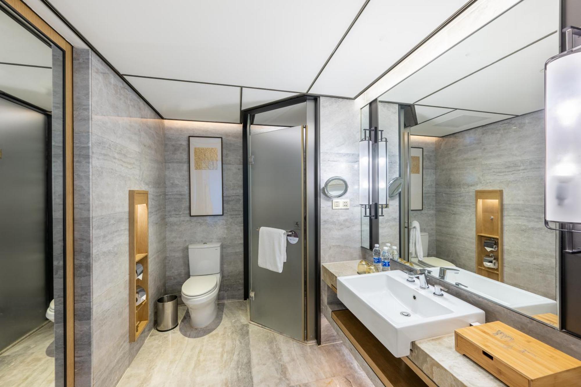 Sheraton Grand Hangzhou Binjiang Hotel Dış mekan fotoğraf