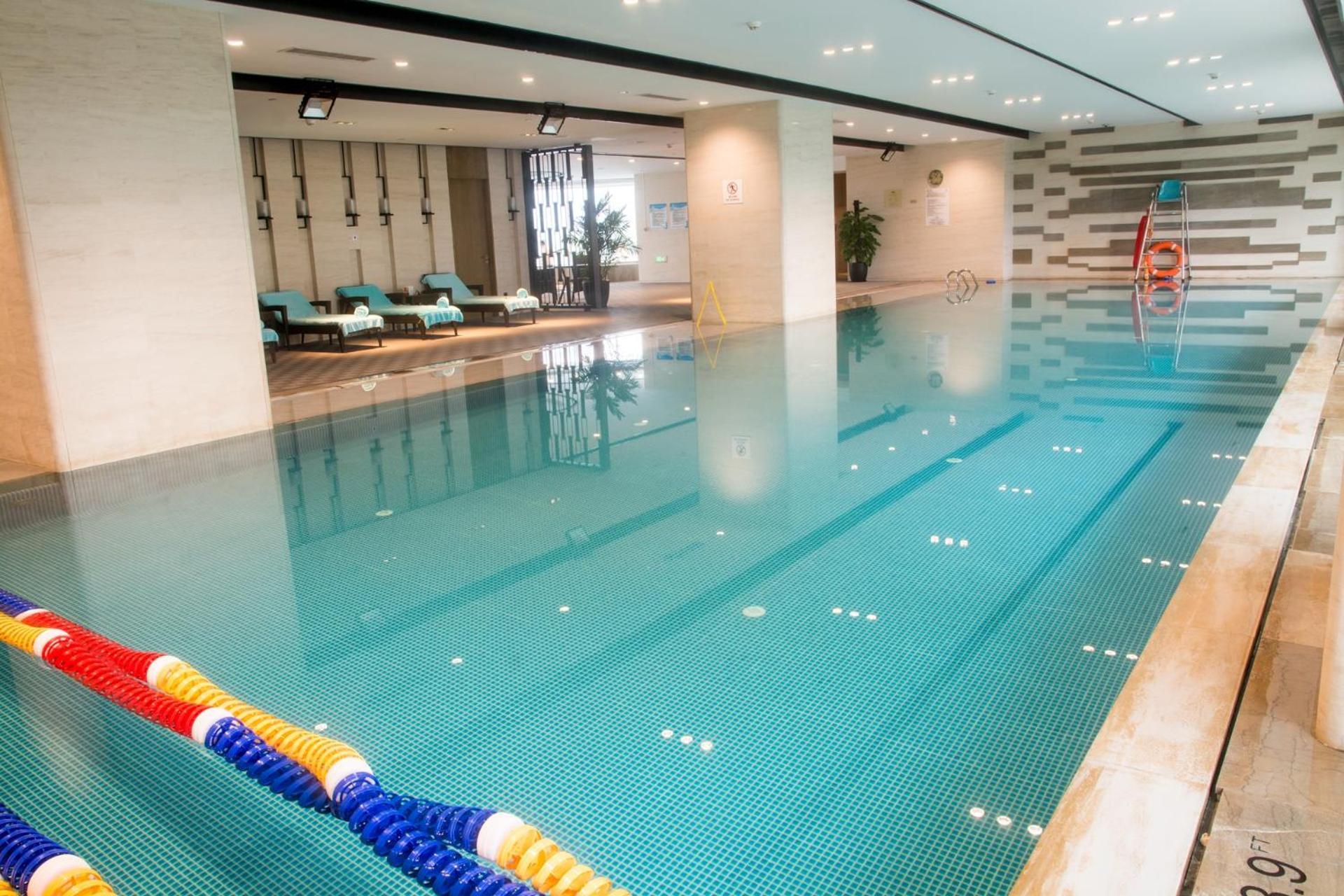 Sheraton Grand Hangzhou Binjiang Hotel Dış mekan fotoğraf