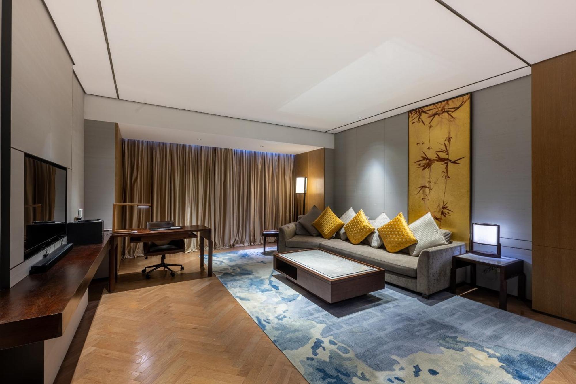 Sheraton Grand Hangzhou Binjiang Hotel Dış mekan fotoğraf