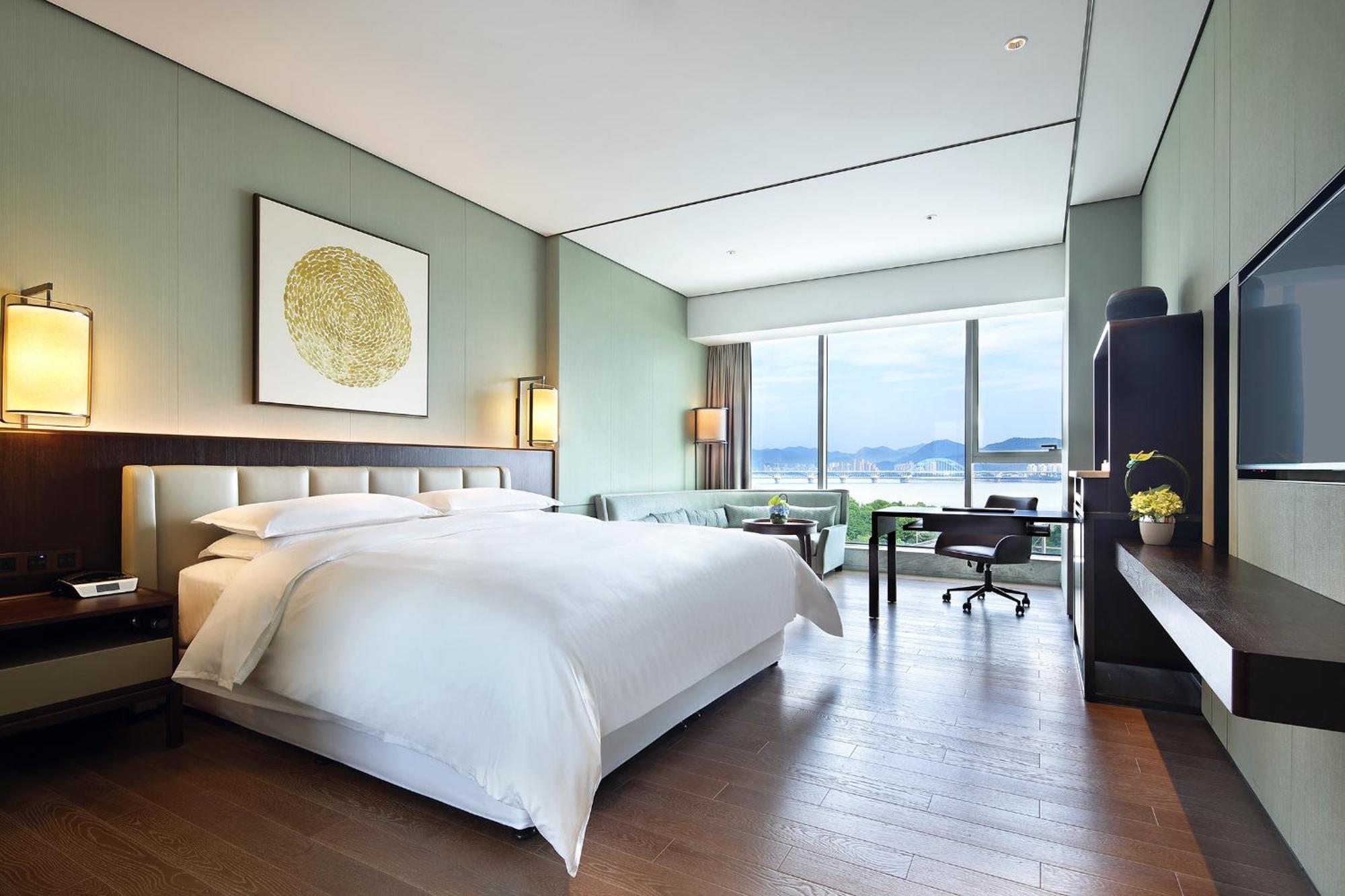 Sheraton Grand Hangzhou Binjiang Hotel Dış mekan fotoğraf