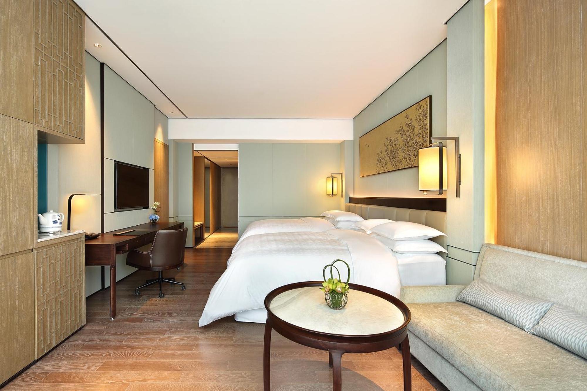 Sheraton Grand Hangzhou Binjiang Hotel Dış mekan fotoğraf