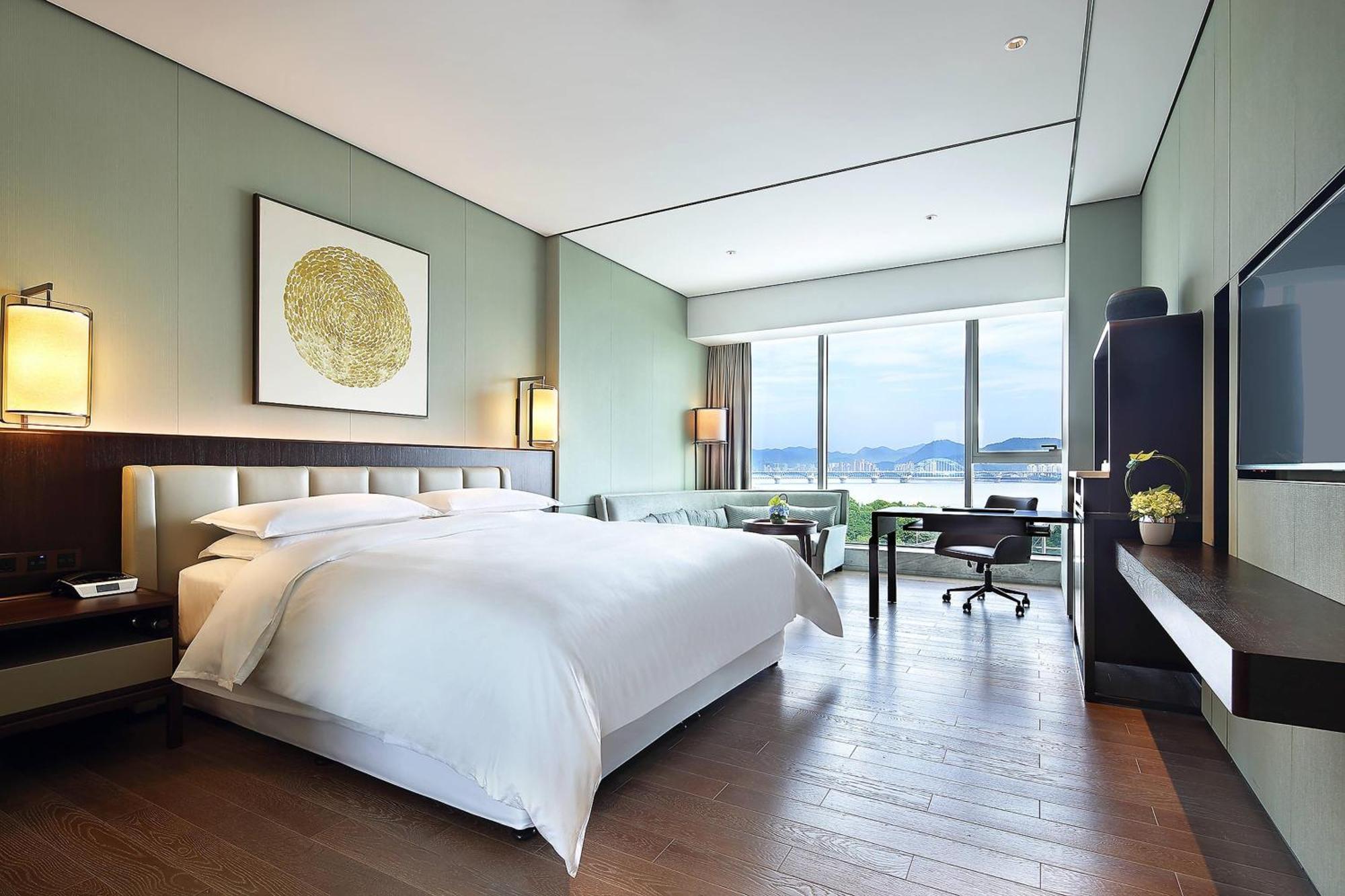 Sheraton Grand Hangzhou Binjiang Hotel Dış mekan fotoğraf