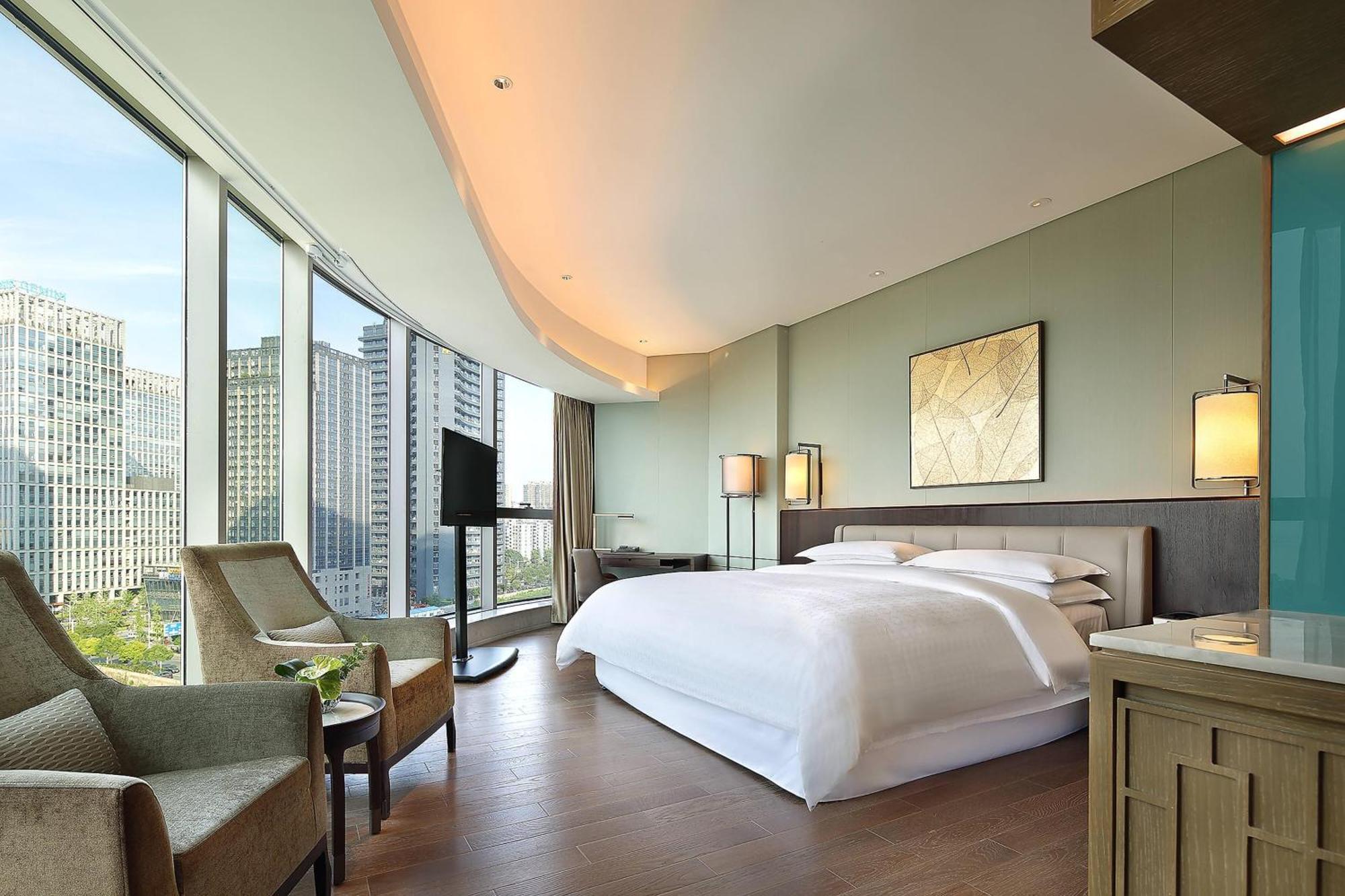 Sheraton Grand Hangzhou Binjiang Hotel Dış mekan fotoğraf